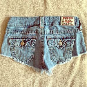 True Religion Women’s Joey Cutoff Shorts